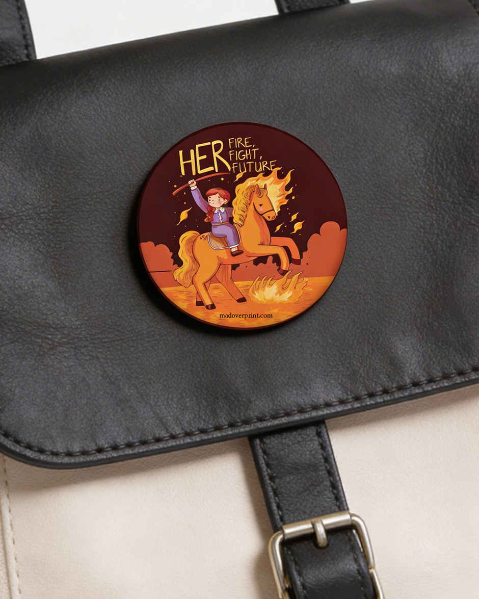 Her Women's Day Badge PO2 | Mad Over Print