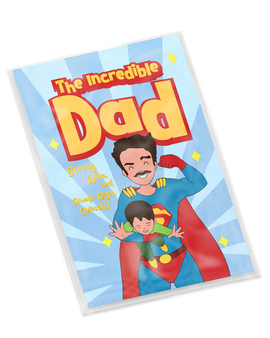 The Incredible Dad Card | Mad Over Prints