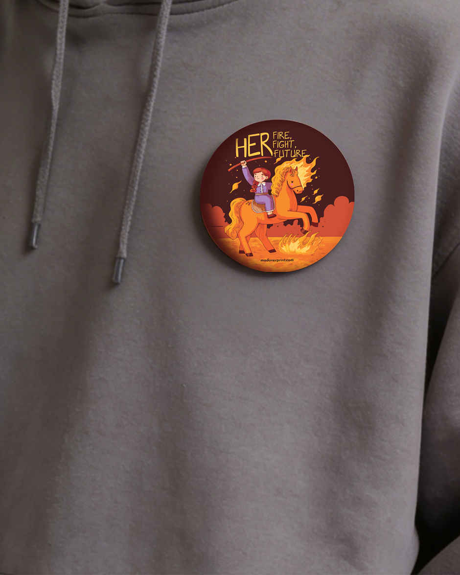 Her Women's Day Badge PO2 | Mad Over Print