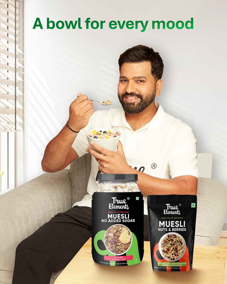 True Elements Muesli No Added Sugar