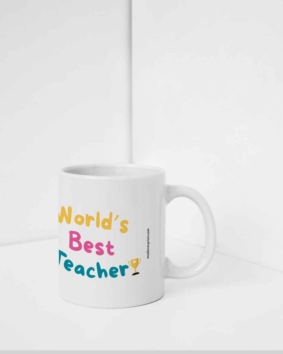 World's Best Teacher Mug | Mad Over Print