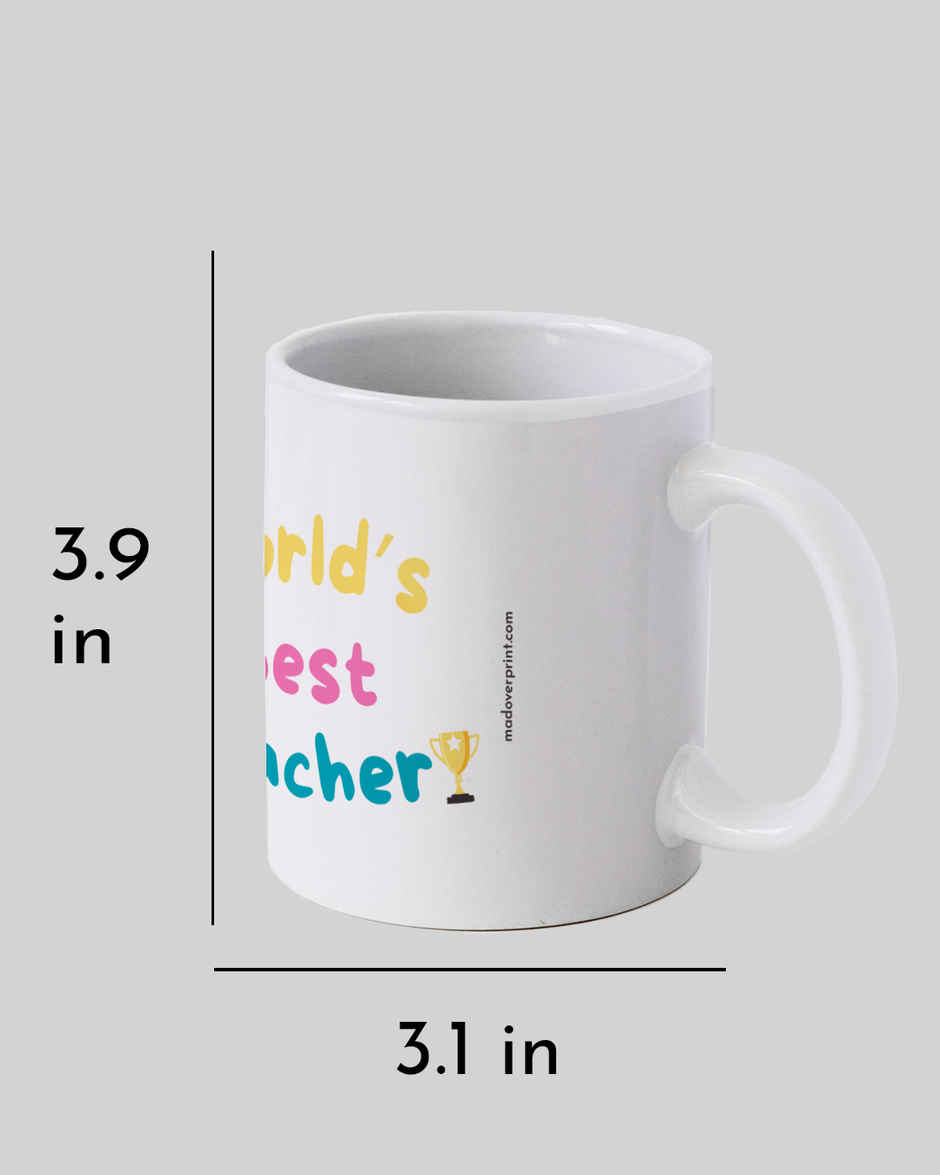 World's Best Teacher Mug | Mad Over Print