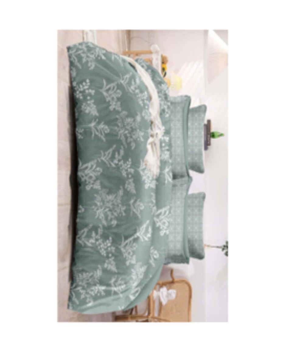 Status Printed Single comforter Sage Blossom Aura | 150 x 220 cm