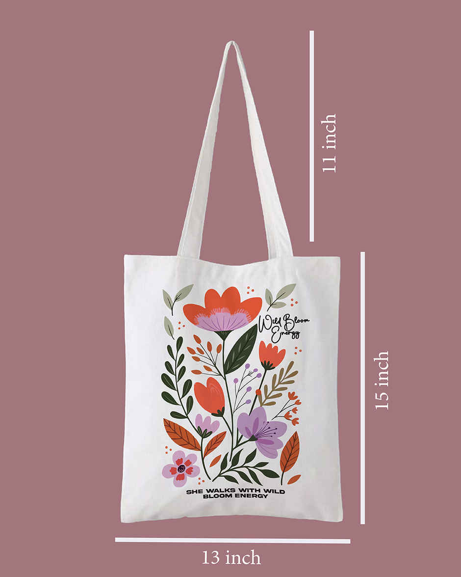 Floral Tote Bag | Mad Over Print