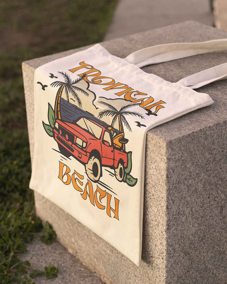 Tropicals Tote Bag | Mad Over Print