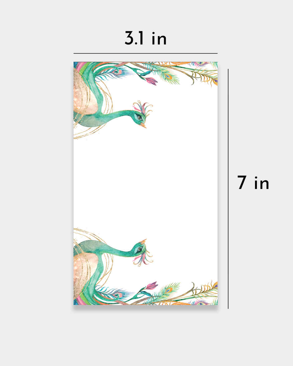 Peacock Envelope | Mad Over Prints