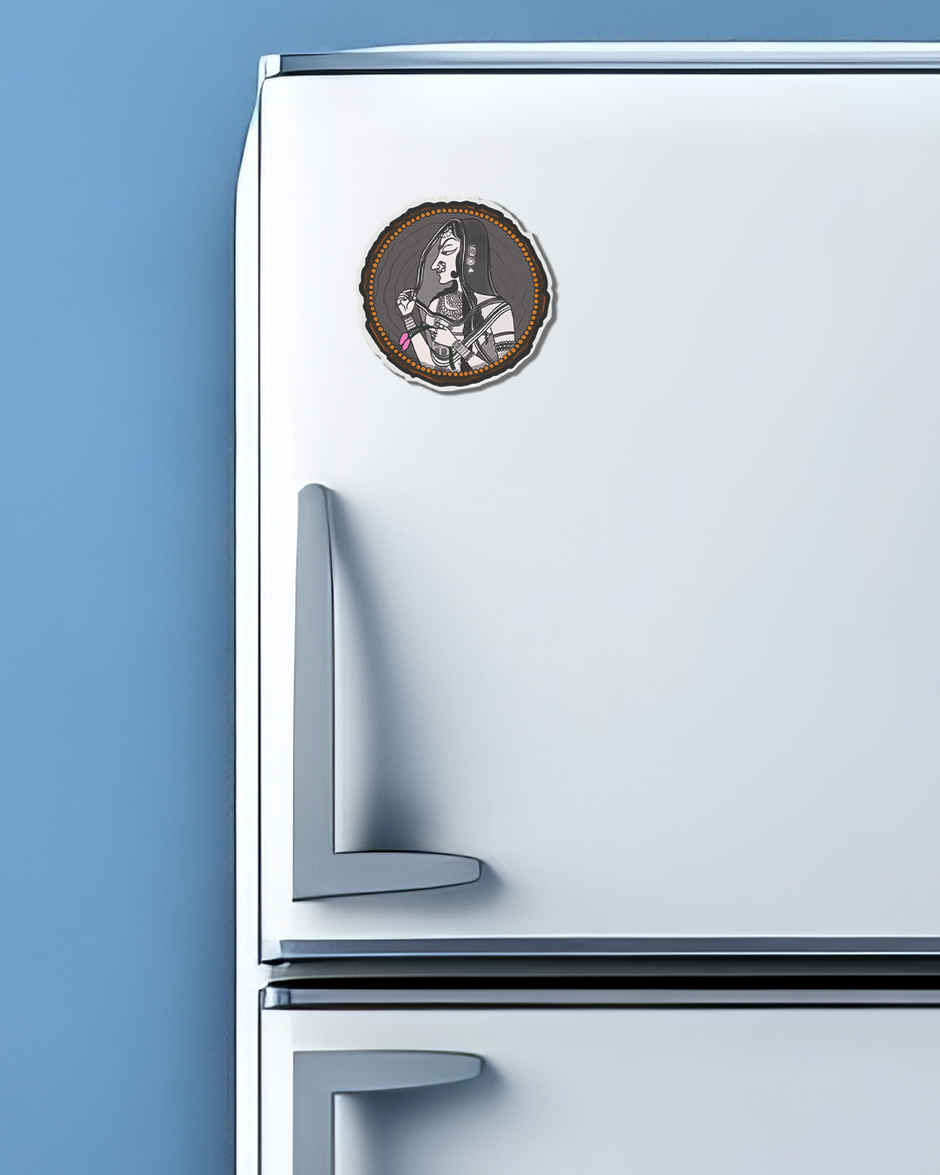 Mad Over Print Bani Thani Fridge Magnet