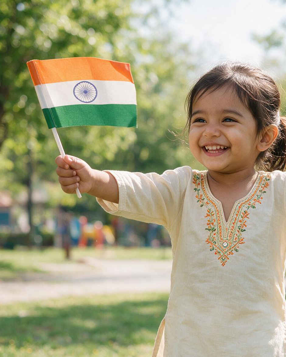 Mini Indian National Flags | Pack of 5 | Mad Over Prints