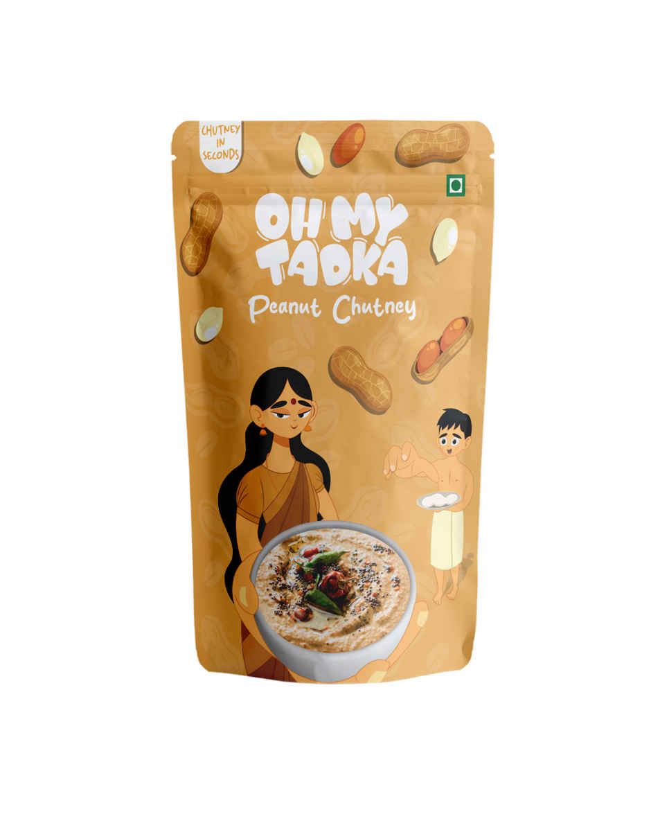 Oh My Tadka Peanut Chutney