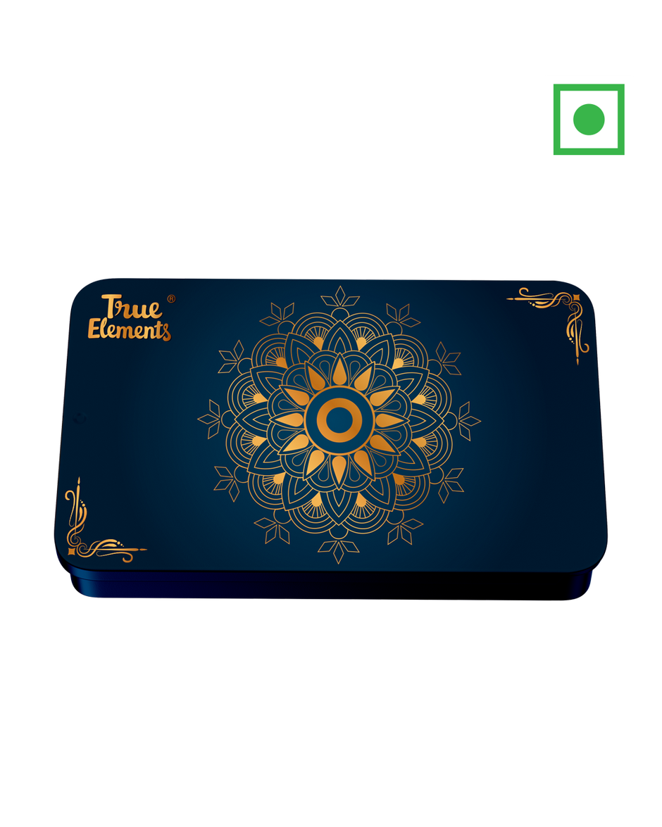 True Elements Diwali Gourmet Crunch & Munch Dryfruit Gift Box