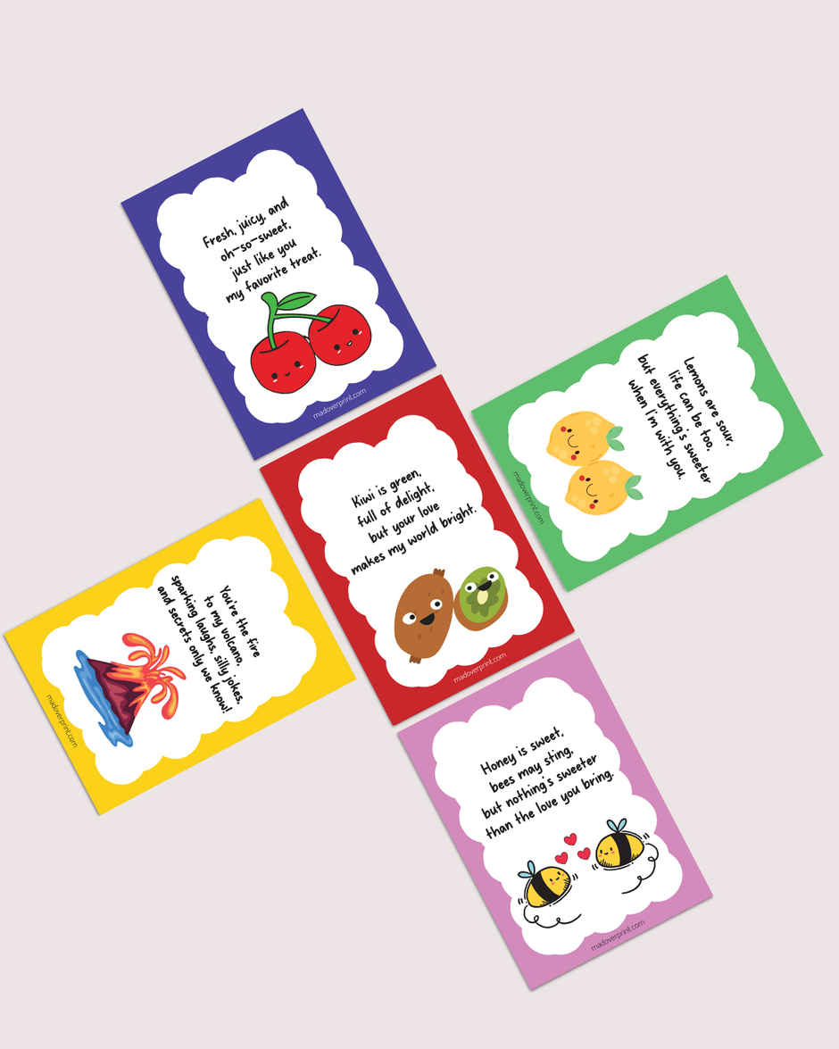 Bff Mini Cards With Easel Stand | Mad Over Print