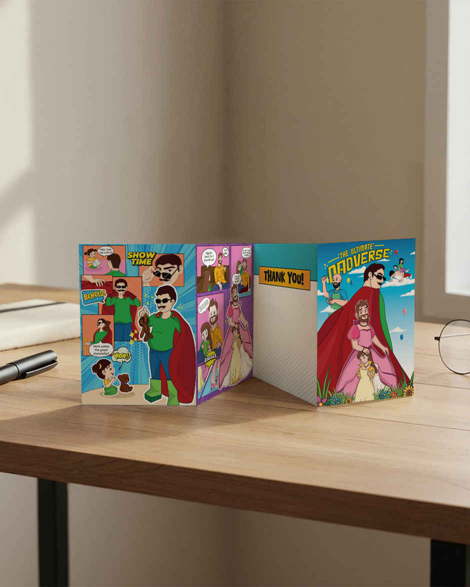Iconic Dad Father's Day Comic Book | Mad Over Print