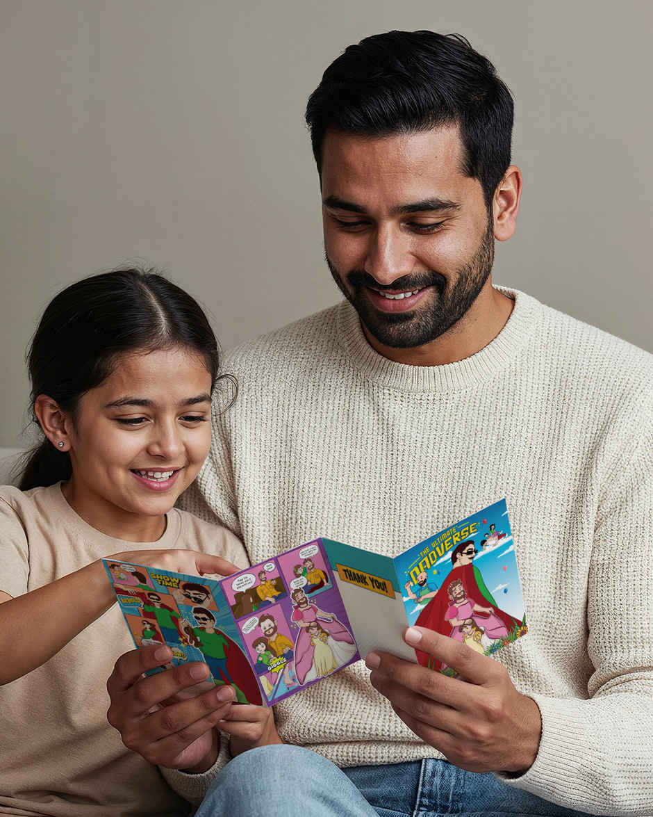 Iconic Dad Father's Day Comic Book | Mad Over Print