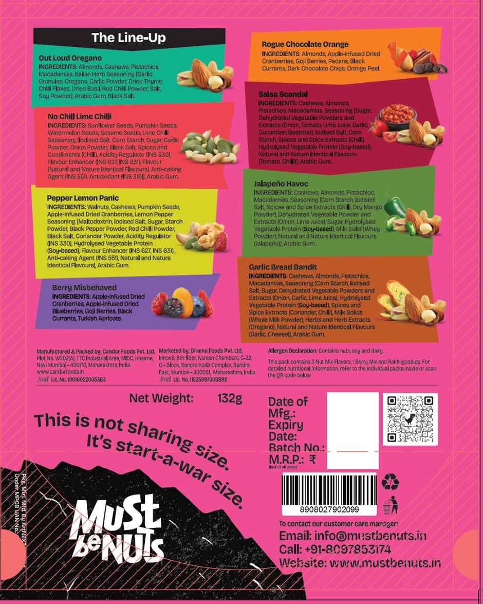 Must Be Nuts Rakhi Mix