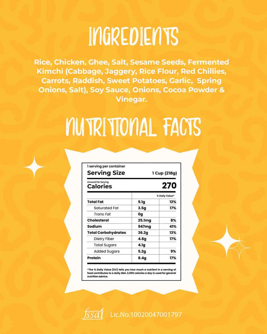 Instabites Korean Chicken Fried Rice