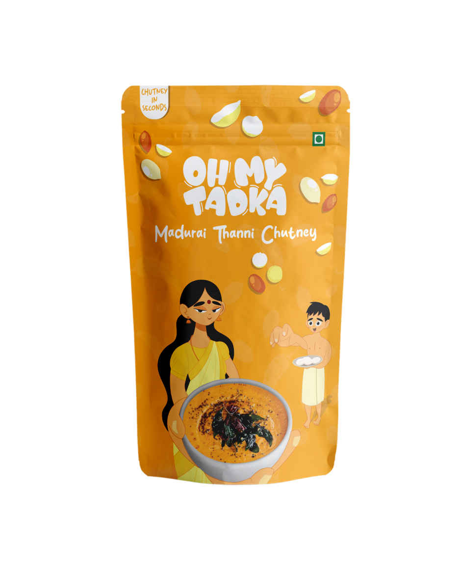 Oh My Tadka Madurai Thanni Chutney