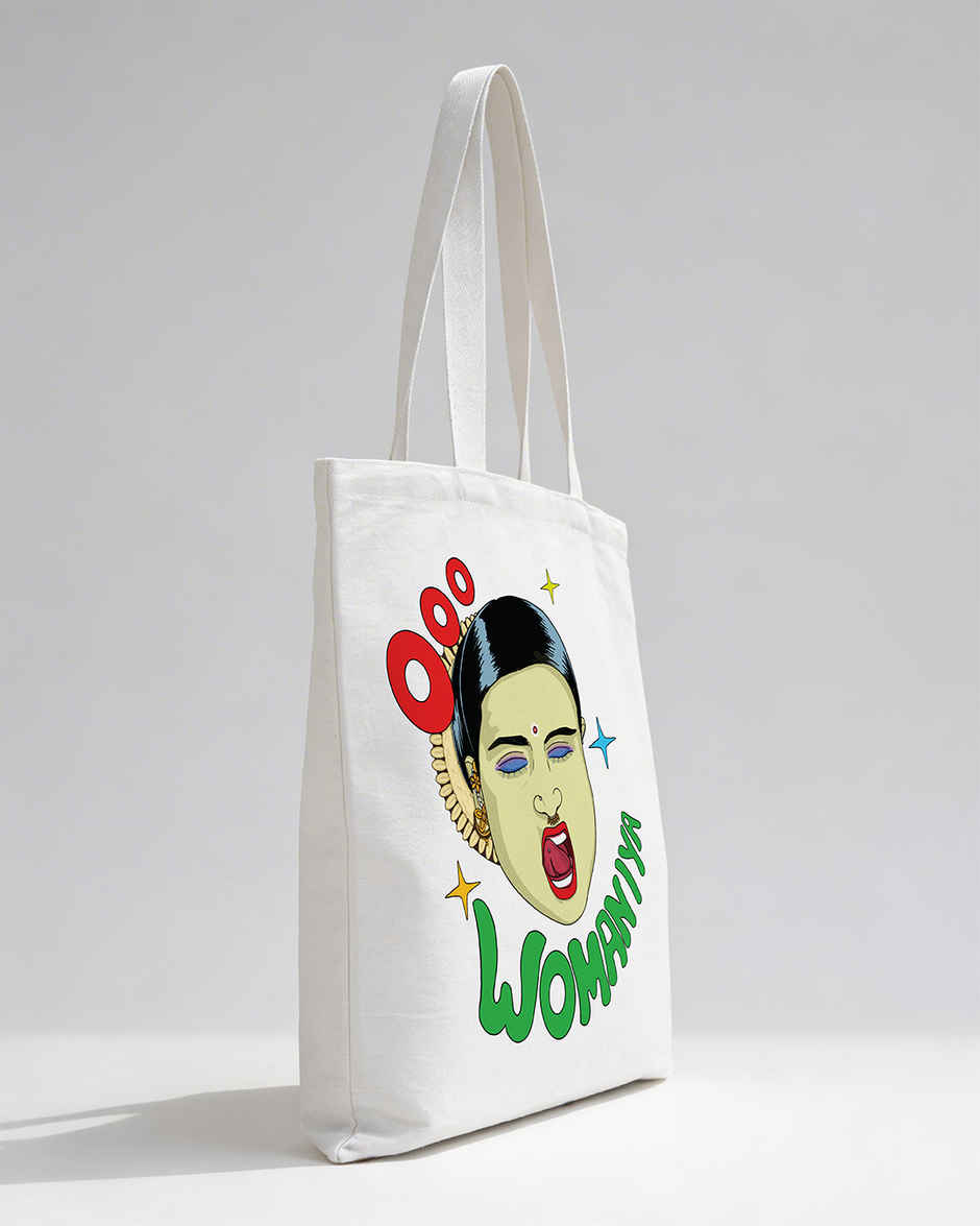 Oo Womaniya Tote Bag | Mad Over Print
