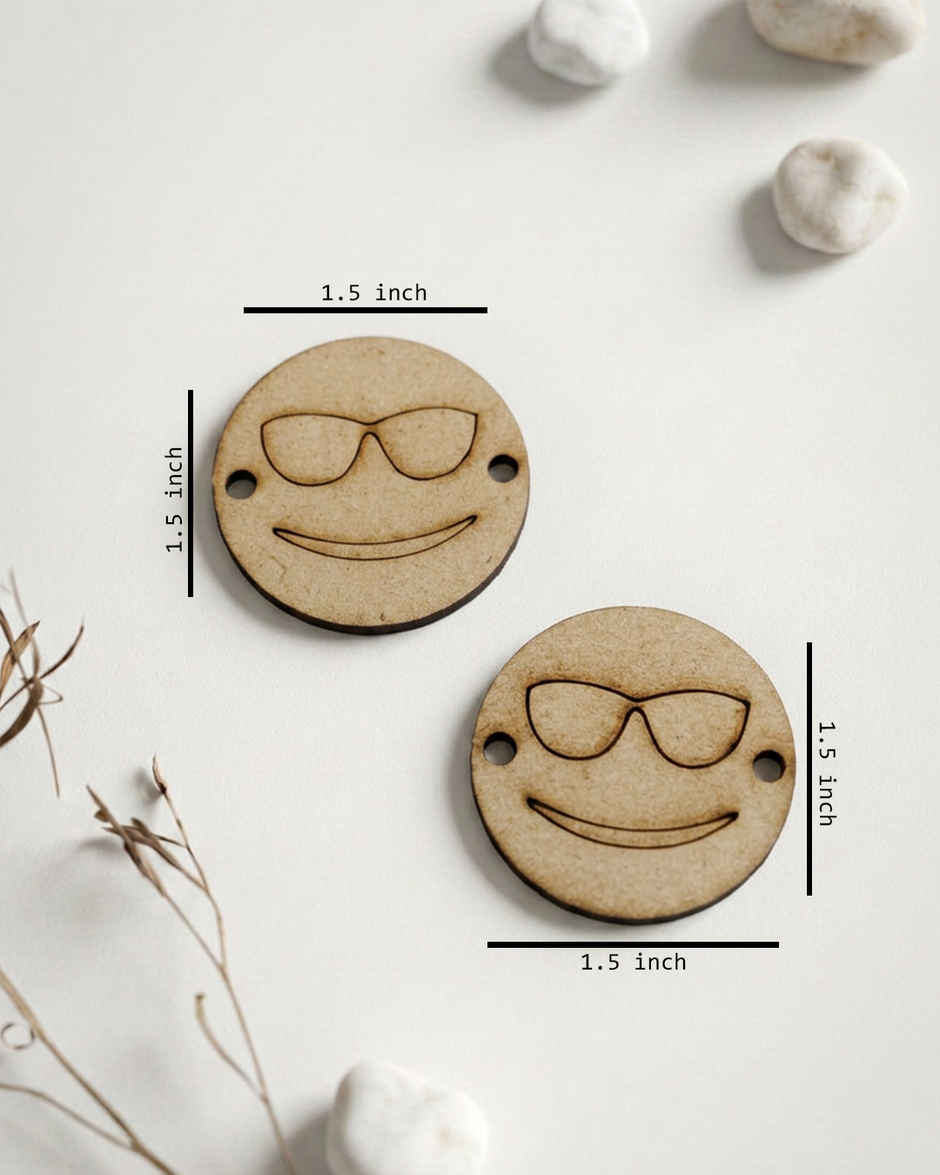 DIY Emoji Rakhi Painting Kit for kids | Unique Find | Pack of 2 | Mad Over Prints