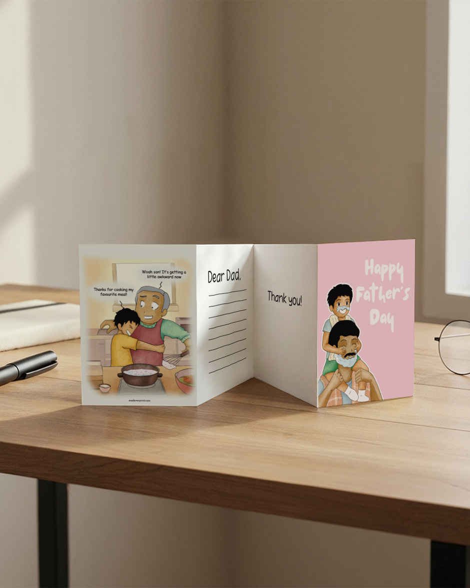 Personalised Father's Day Comic Book | Mad Over Print