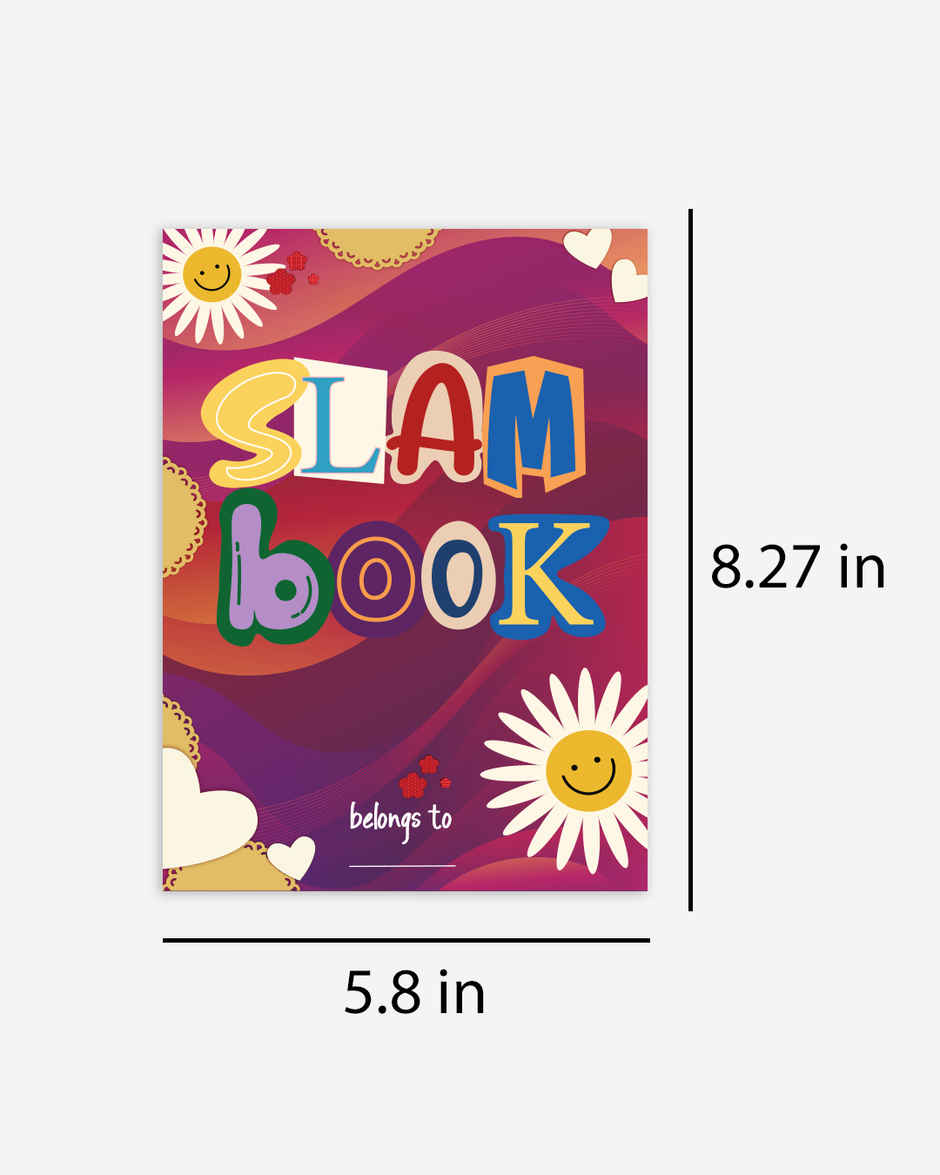 My Friend Forever Slam Book | Mad Over Prints