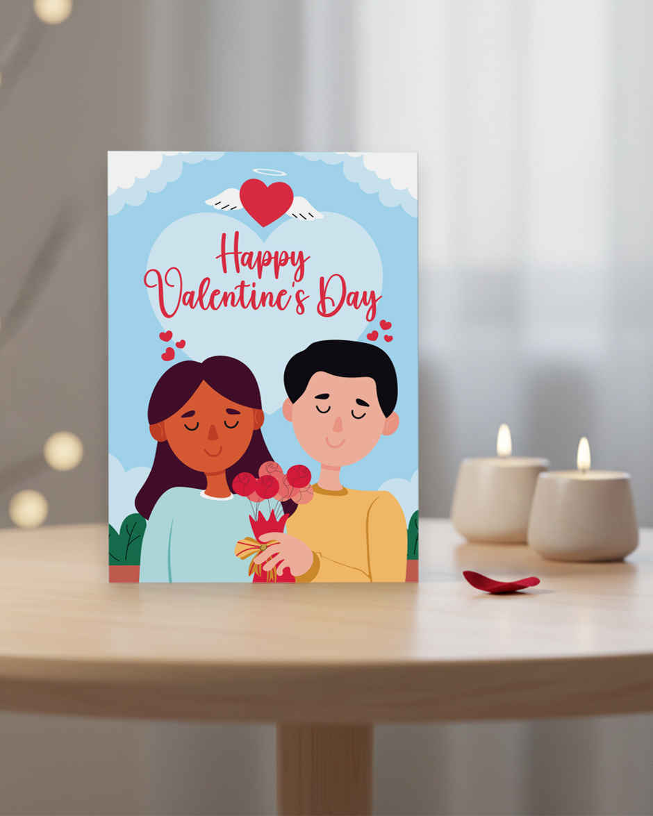 Couple Greeting Card | Vibebling