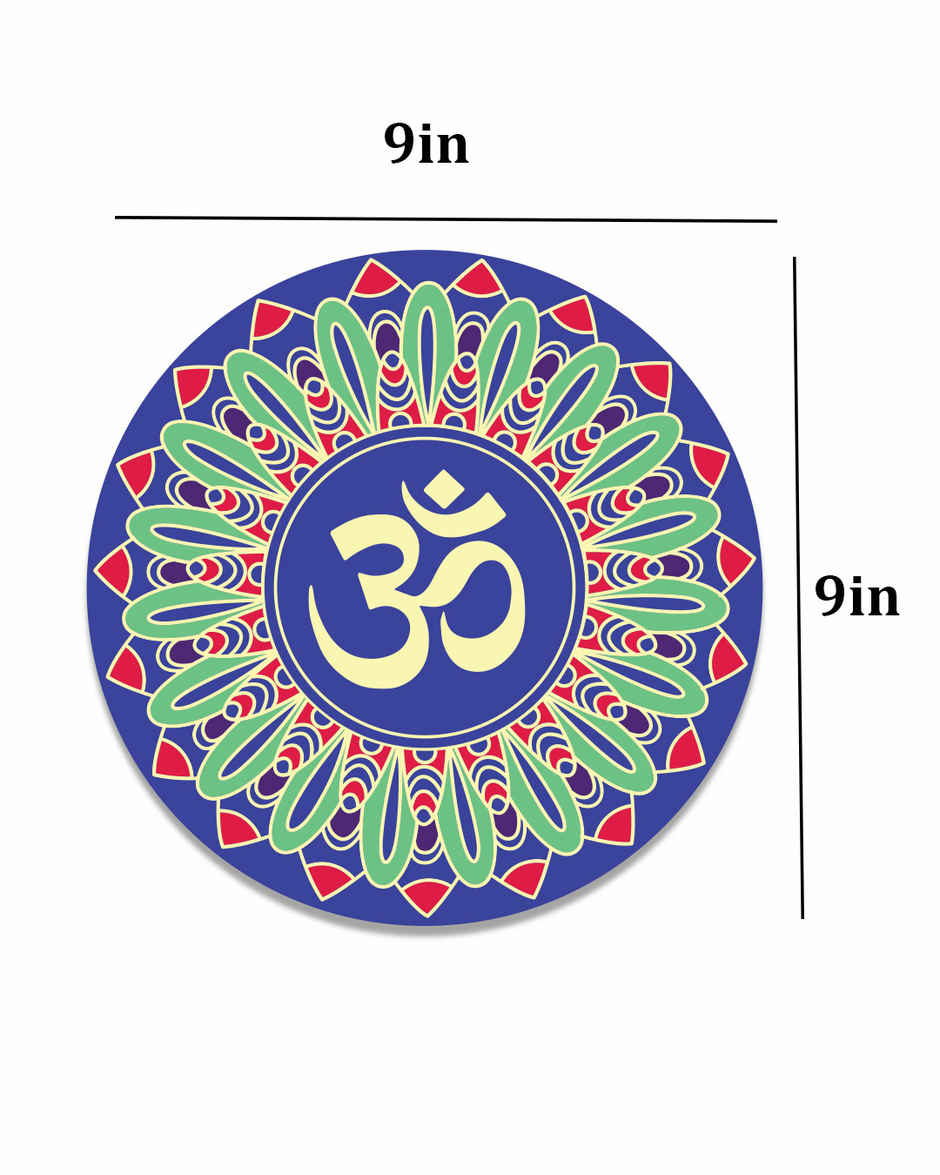 Om Rangoli Sticker | Mad Over Print