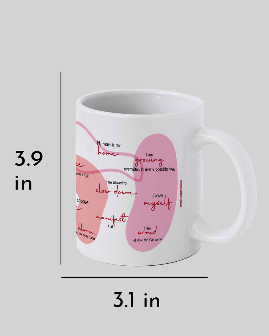 Self Love Affirmation Mug | Thoughtful Gift for Her | Mad Over Print