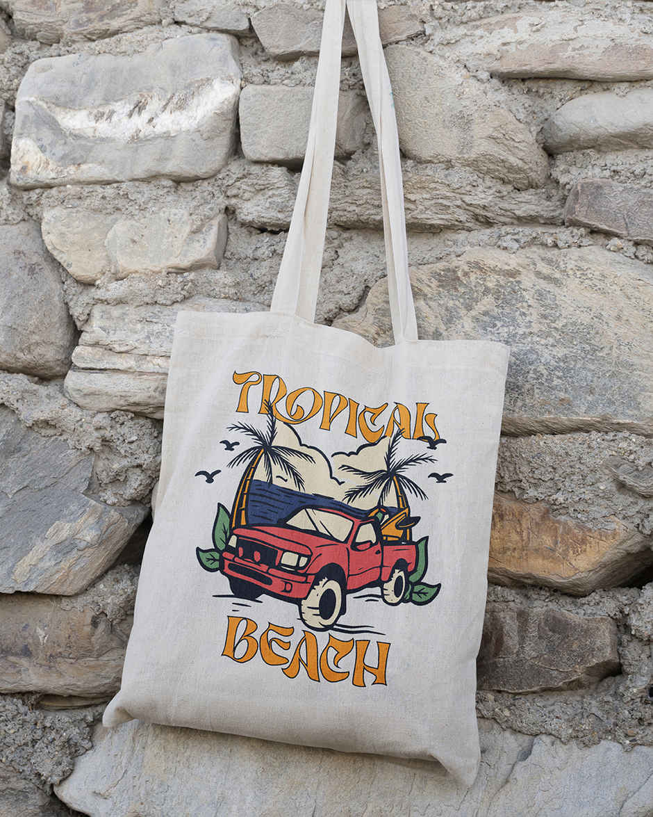 Tropicals Tote Bag | Mad Over Print