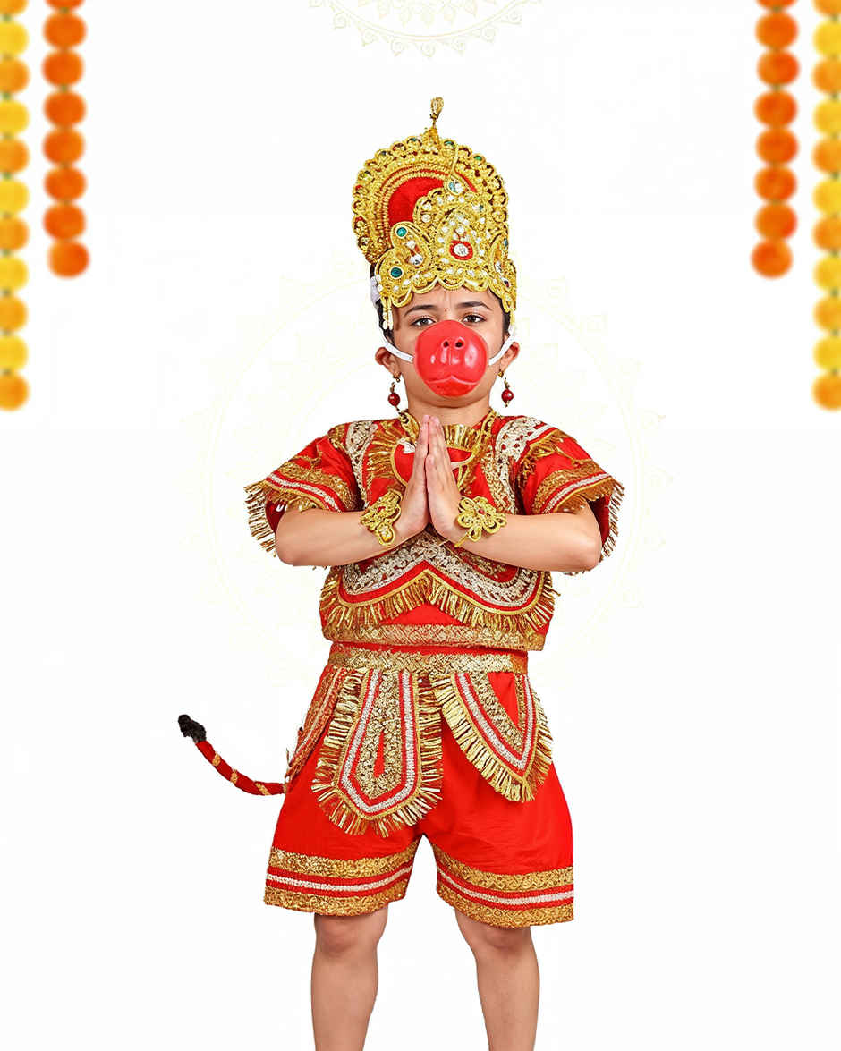 Mad Over Print Hanuman Mouth