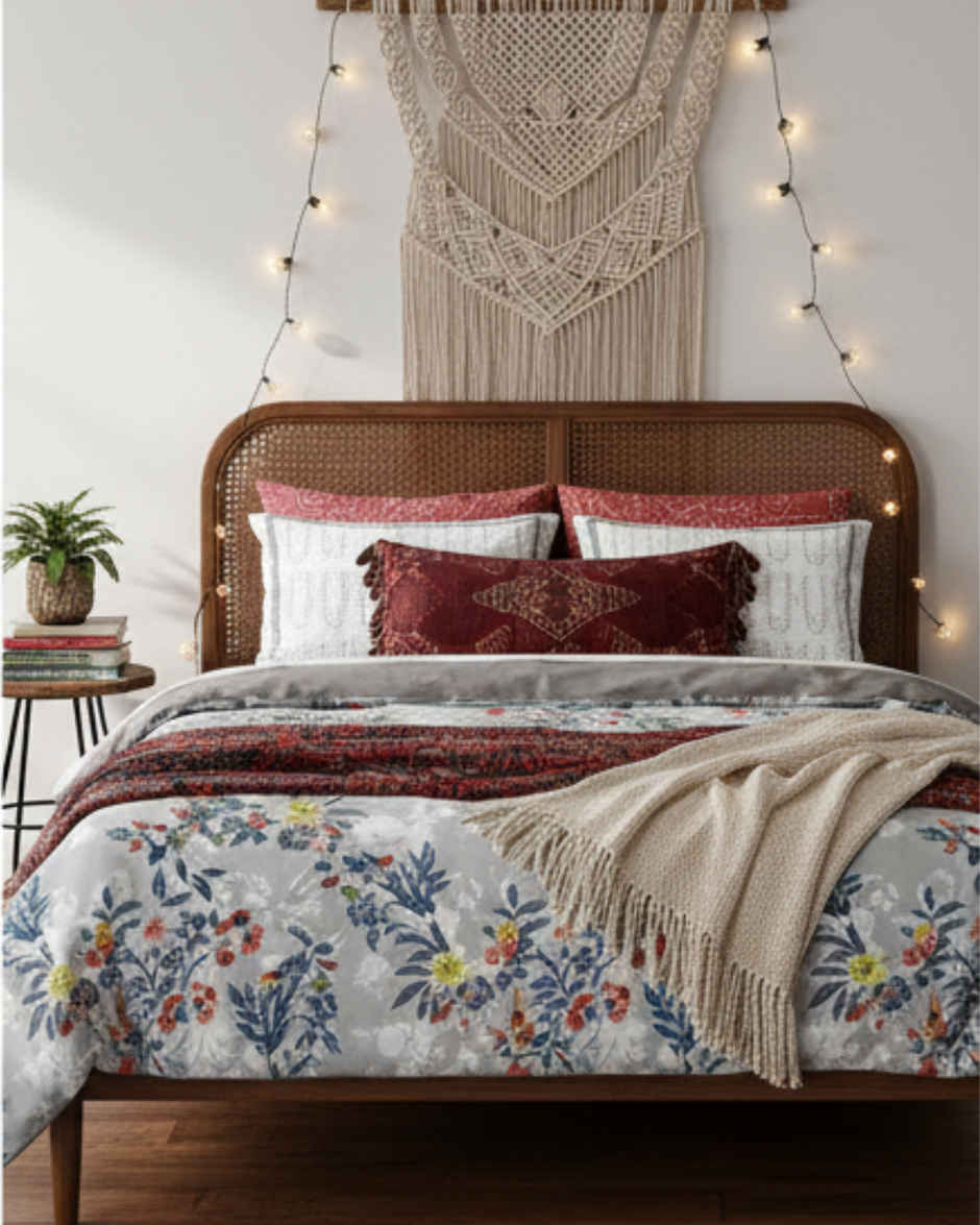 Status Printed Single comforter Soft Botanical Breeze | 150 x 220 cm