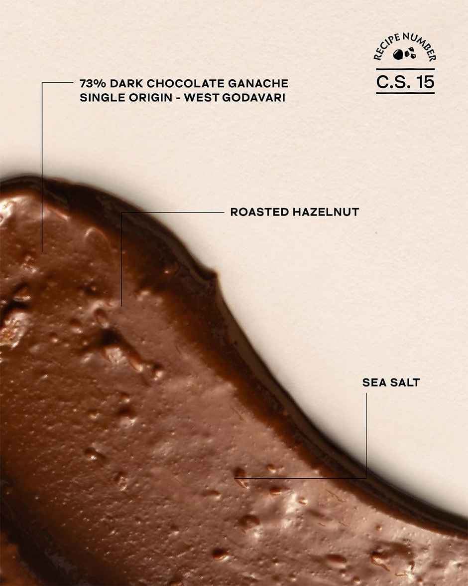 Crunchy Hazelnut & Sea Salt Chocolate Spread | 67% Dark