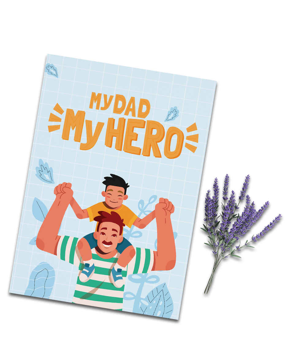 My Hero Dad Card | Mad Over Prints