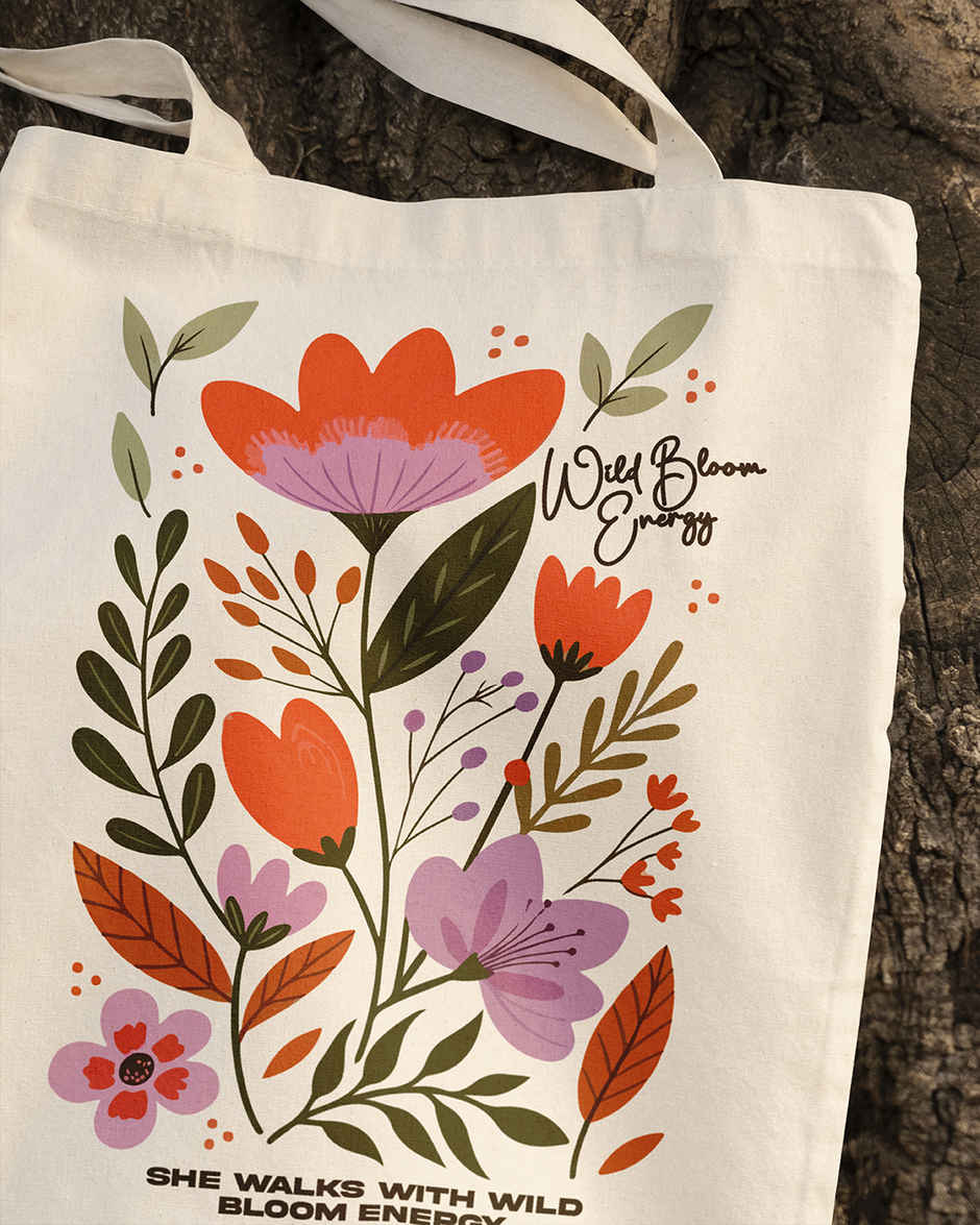 Floral Tote Bag | Mad Over Print