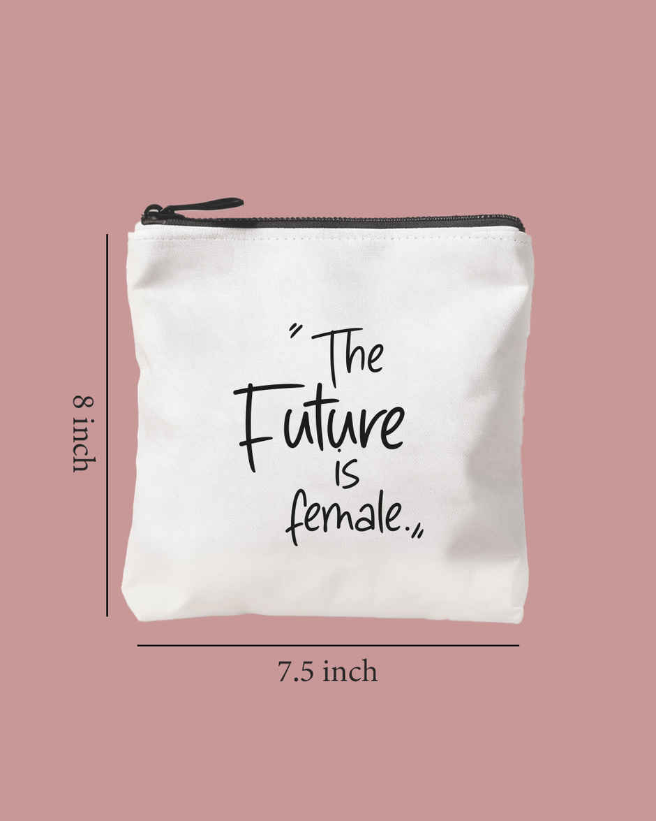 The Future Is Female Pouch | Mad Over Print