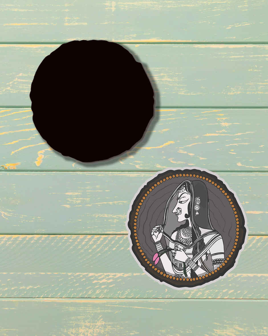 Mad Over Print Bani Thani Fridge Magnet