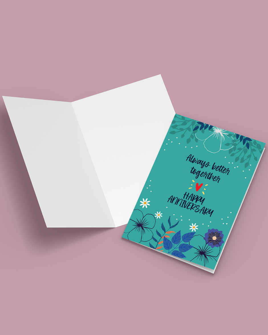 Always Better Together Card | Mad Over Prints