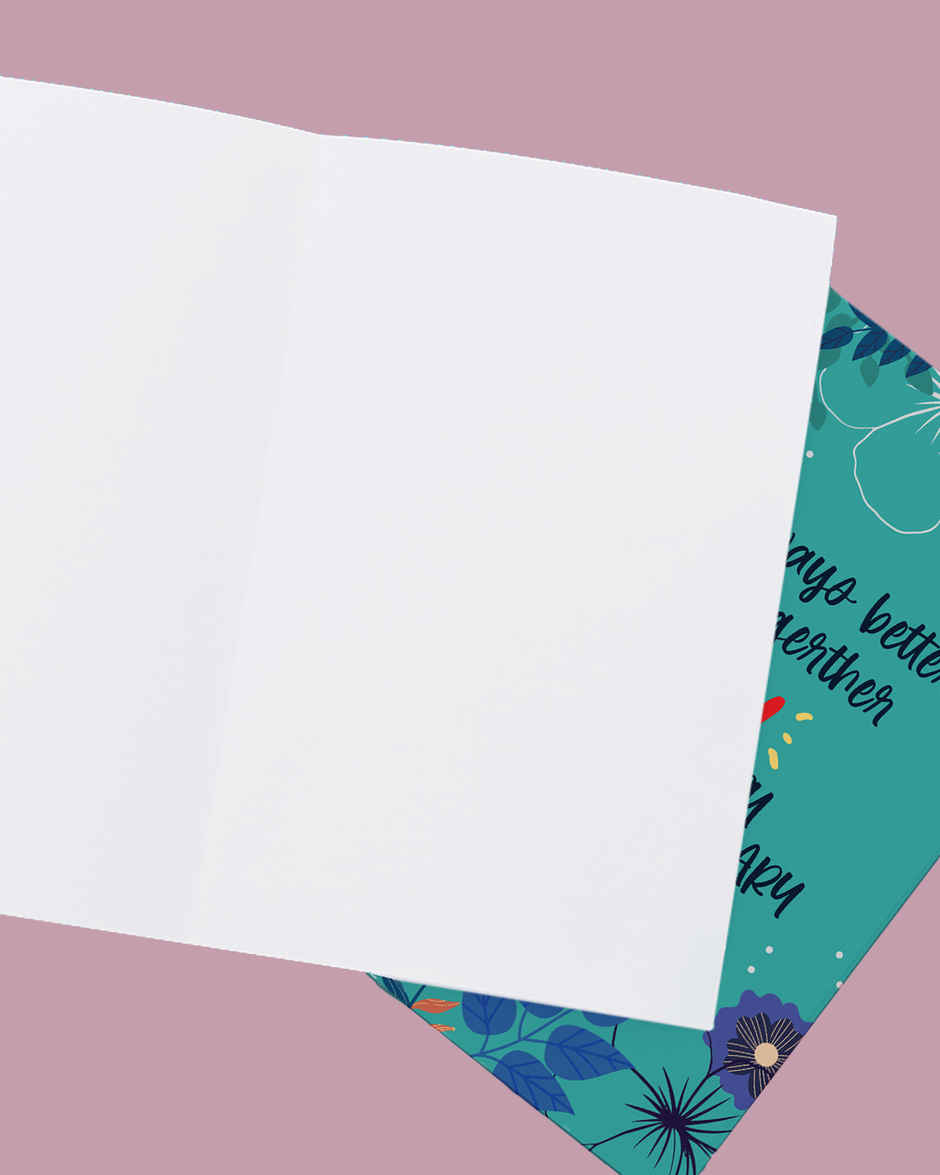 Mad Over Print Always Better Together Card