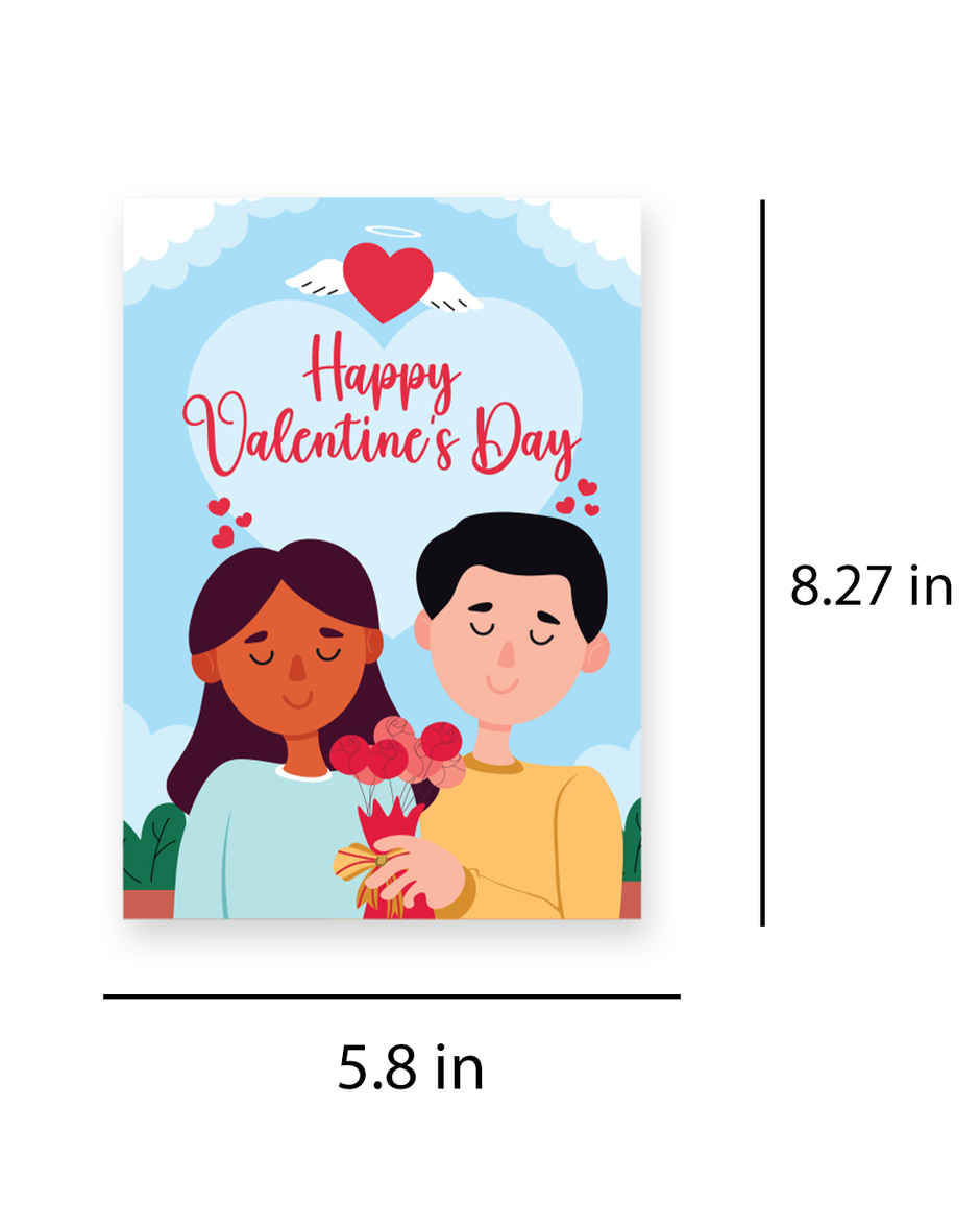 Couple Greeting Card | Vibebling