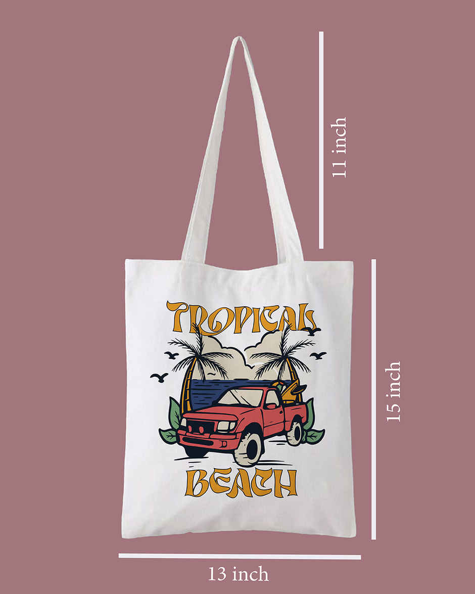 Tropicals Tote Bag | Mad Over Print