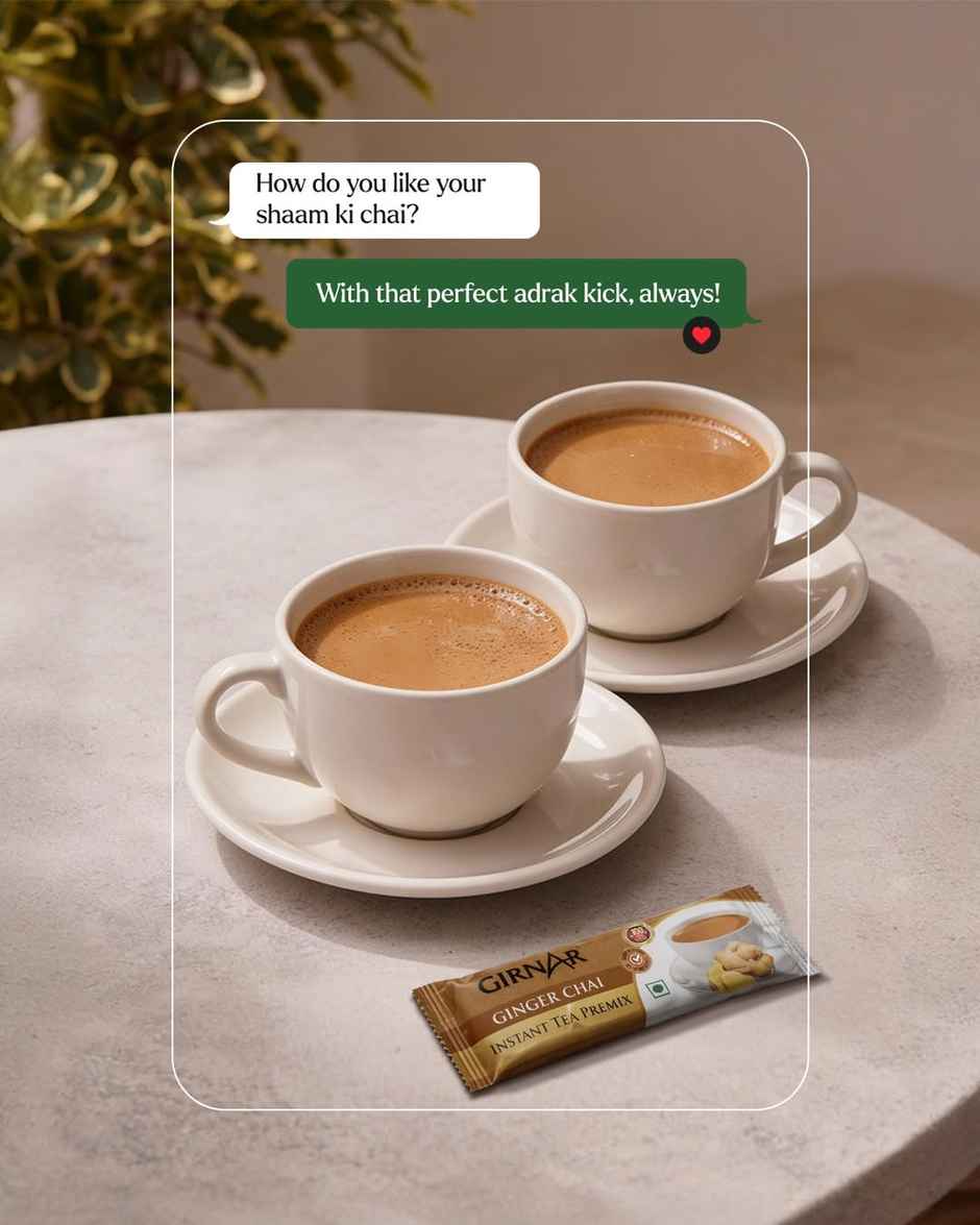 Girnar Ginger Chai Instant Tea Premix