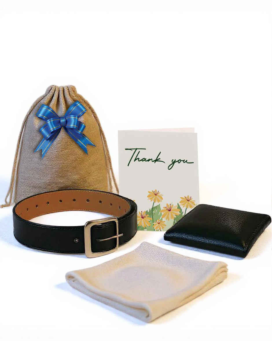 The King's Treat Hamper with Wallet, Belt & Handkerchief | Mad Over Prints