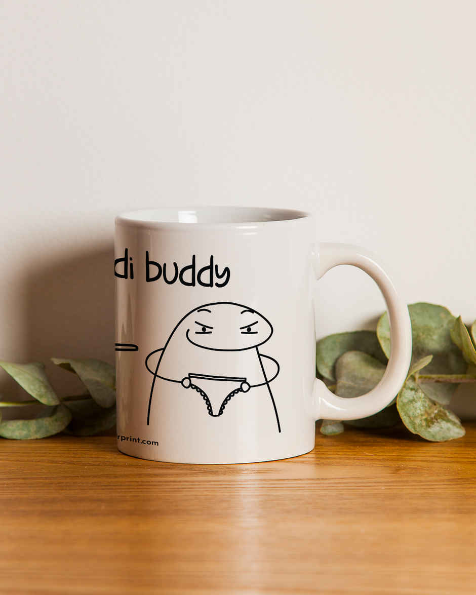 Mad Over Print Chaddi Buddy Mug