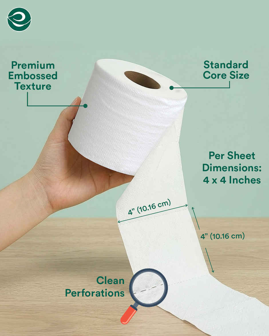 ECO SOUL 3Ply | 160 x 2 Rolls | Toilet Paper