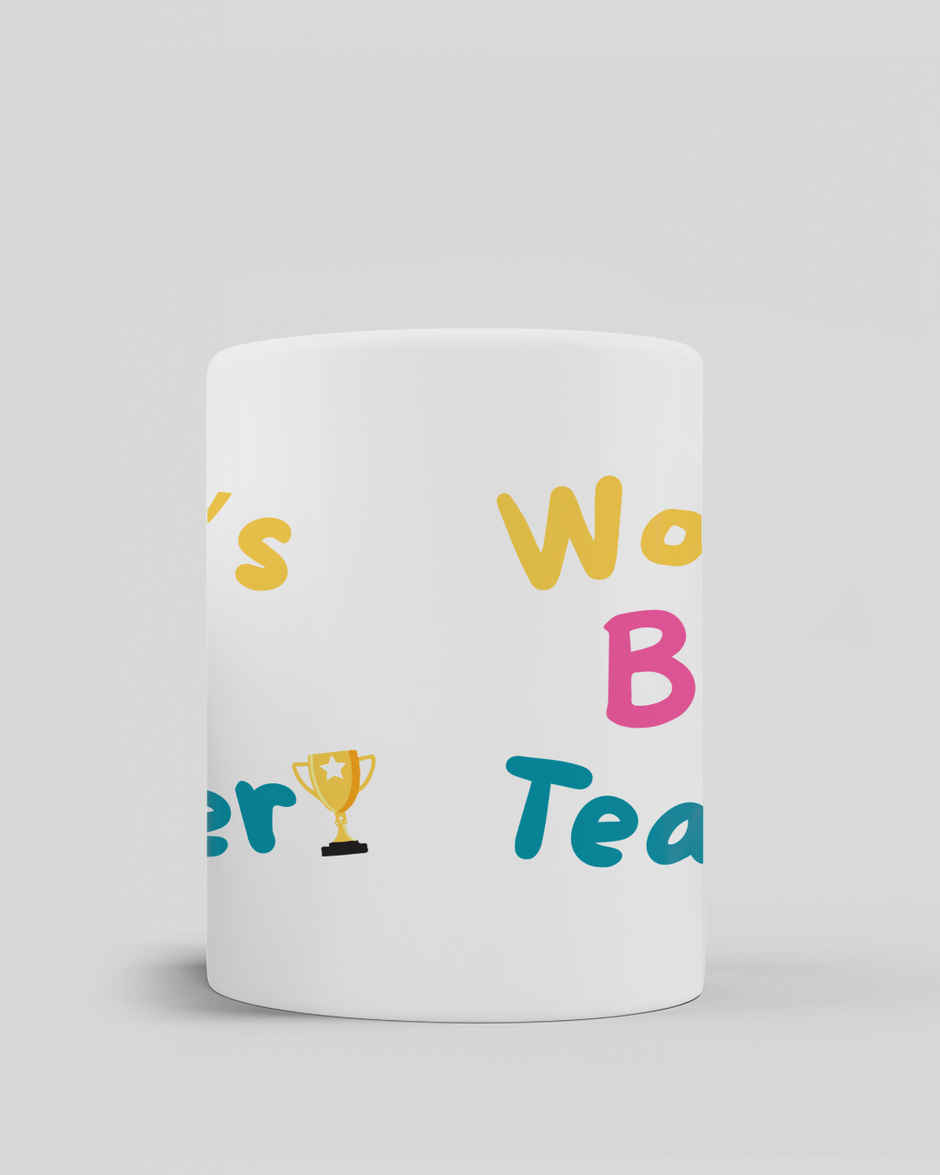 World's Best Teacher Mug | Mad Over Print