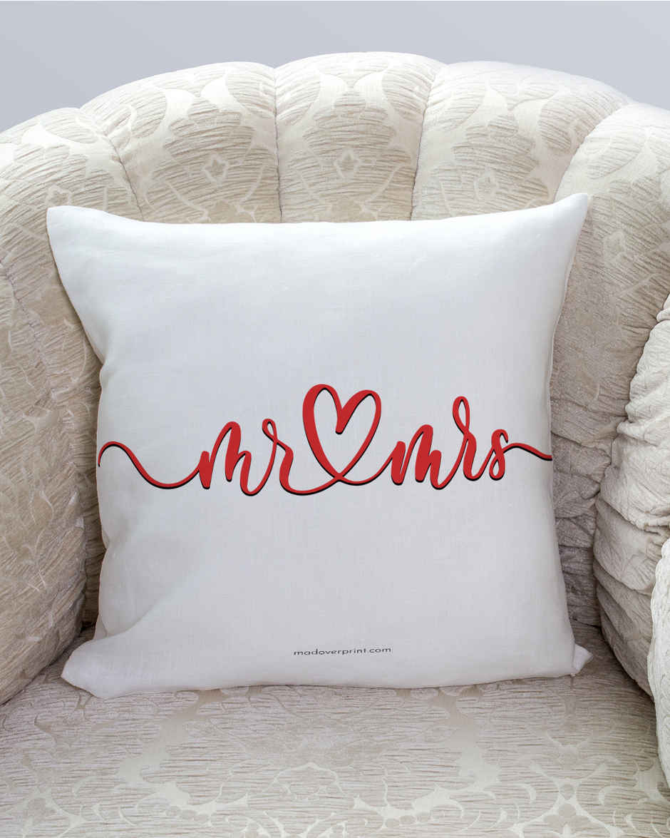 Mr & Mrs Cushion | Mad Over Prints