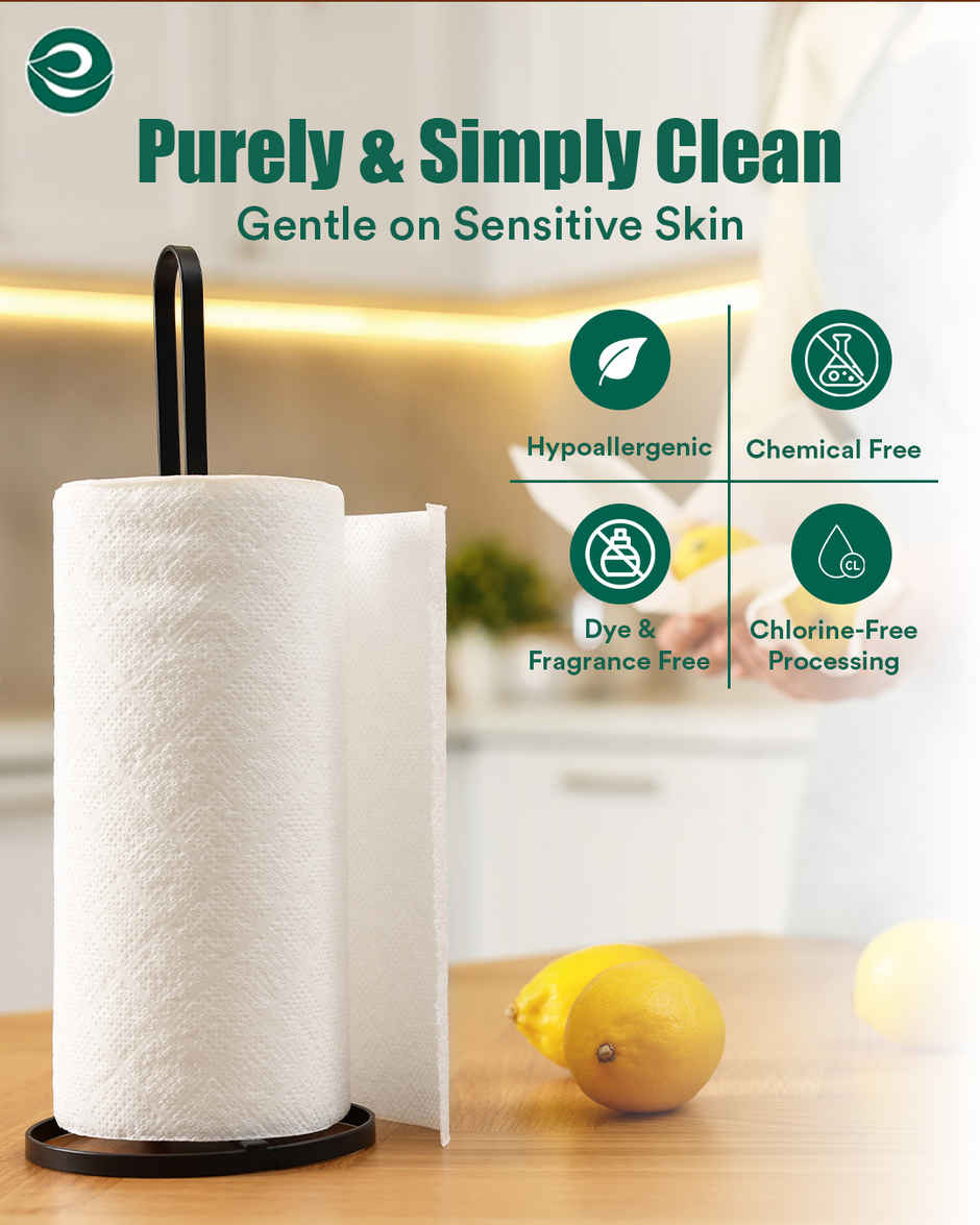 ECO SOUL 2Ply | 60 x 2 Rolls | Kitchen Paper Towel