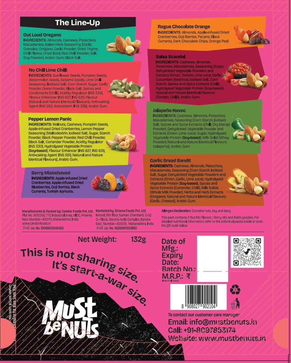 Must Be Nuts Rakhi Gift Hamper