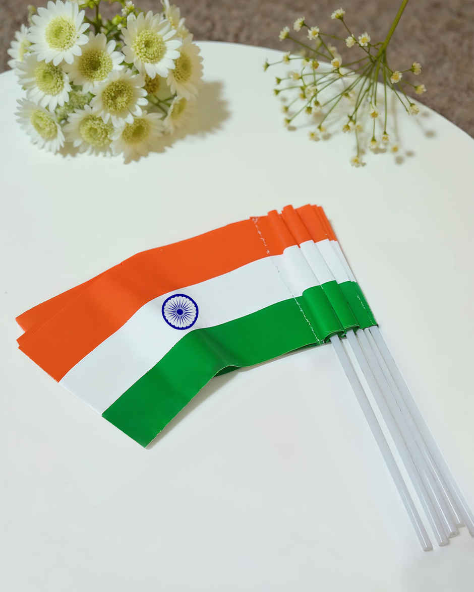Mini Indian National Flags | Pack of 5 | Mad Over Prints