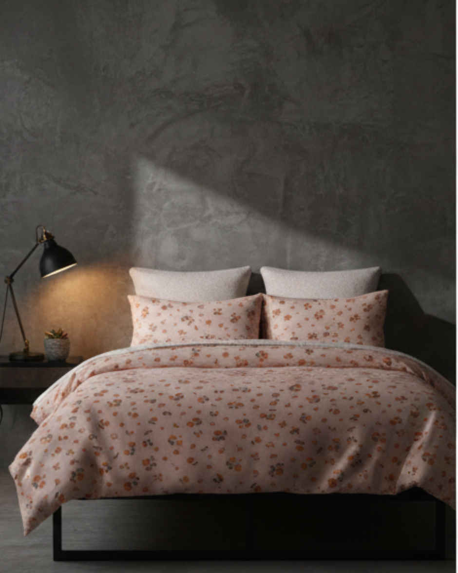 Status Printed Single comforter Peach Petal Charm | 150 x 220 cm