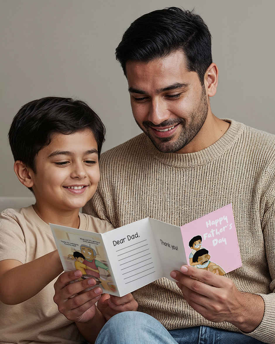 Personalised Father's Day Comic Book | Mad Over Print